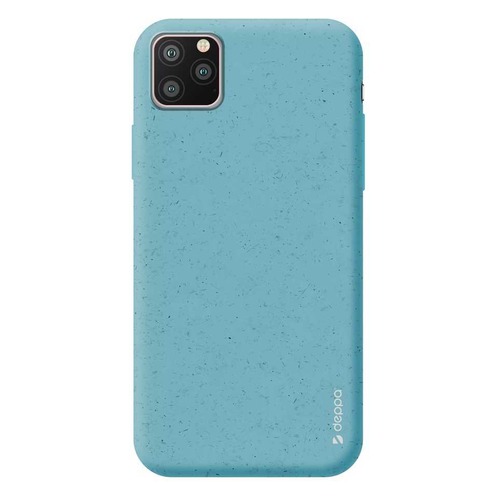 Чехол (клип-кейс) DEPPA Eco Case, для Apple iPhone 11 Pro Max, голубой [87287]