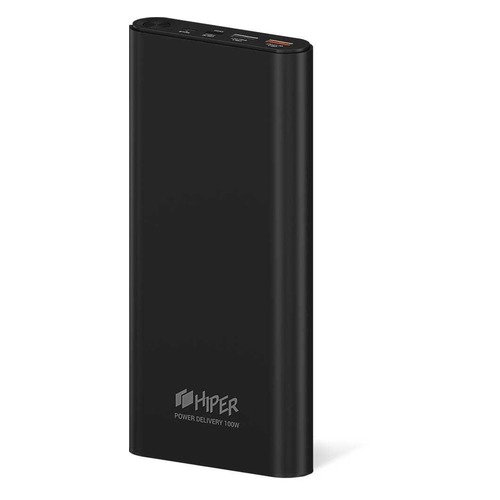 Внешний аккумулятор (Power Bank) HIPER ForcePower 100W, 20000мAч, черный