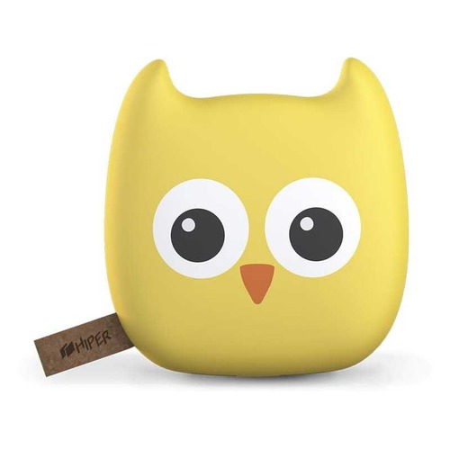 Внешний аккумулятор (Power Bank) HIPER Zoo Owl, 10000мAч, желтый