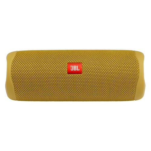 Портативная колонка JBL Flip 5, 20Вт, желтый [jblflip5yel]