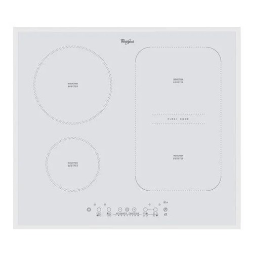 Индукционная варочная панель WHIRLPOOL ACM 808/BA/WH, индукционная, независимая, белый