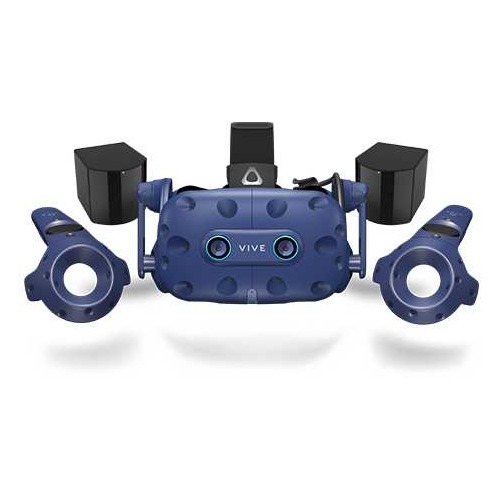 Очки виртуальной реальности HTC Vive PRO Eye EEA, черный/синий [99harj010-00]
