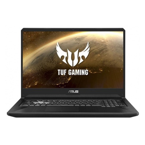 Ноутбук ASUS TUF Gaming FX705DD-AU089T, 17.3", IPS, AMD Ryzen 5 3550H 2.1ГГц, 8Гб, 512Гб SSD, nVidia GeForce GTX 1050 - 3072 Мб, Windows 10, 90NR02A2-M01040, черный