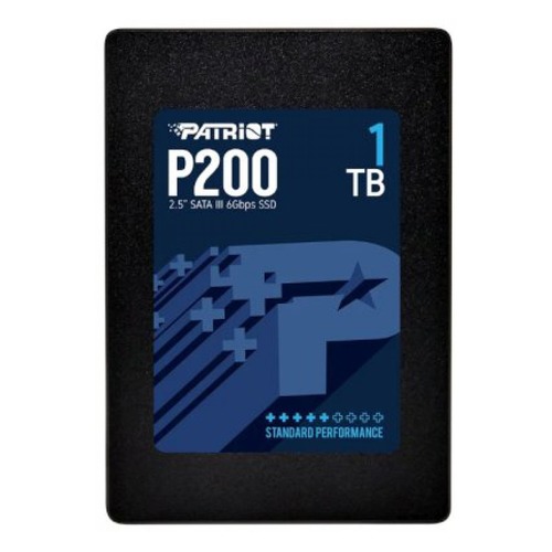 SSD накопитель PATRIOT P200 P200S256G25 256Гб, 2.5", SATA III