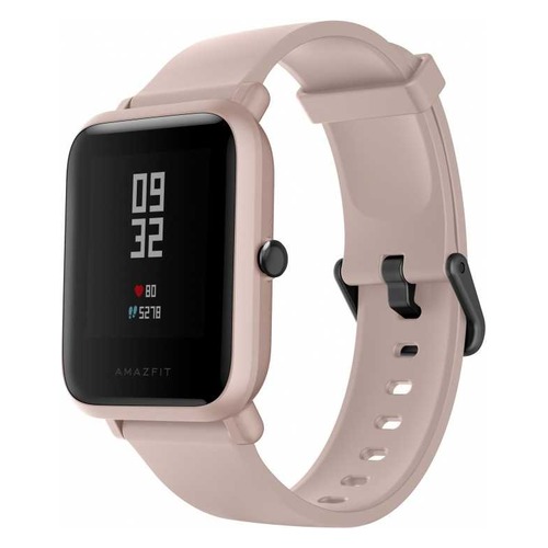 Смарт-часы AMAZFIT Bip Lite, 1.28", розовый / розовый