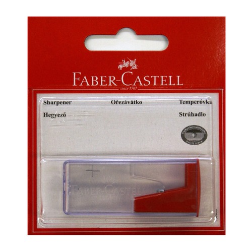 Точилка для карандашей FABER-CASTELL 263222 ручная, ассорти 20 шт./кор.