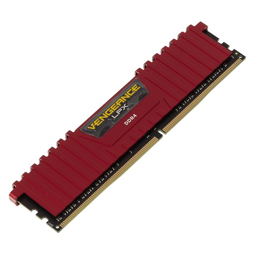 Модуль памяти CORSAIR Vengeance LPX CMK4GX4M1A2400C14R DDR4 - 4Гб 2400, DIMM, Ret