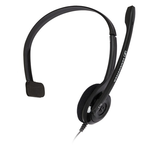 Гарнитура SENNHEISER PC 2 CHAT, 504194, для контактных центров, накладные, черный