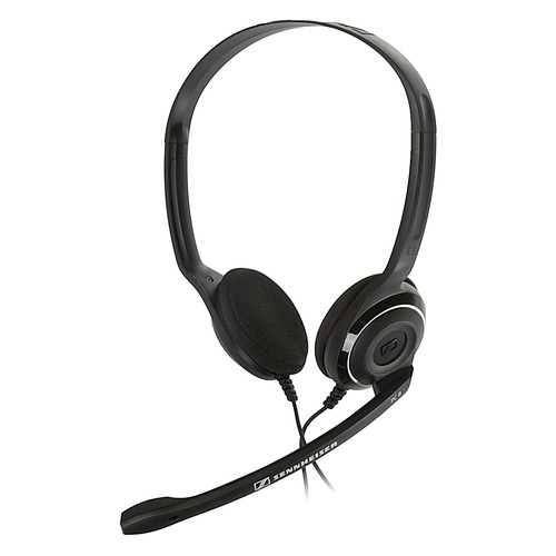 Гарнитура SENNHEISER PC 8 USB, для контактных центров, накладные, черный [504197]