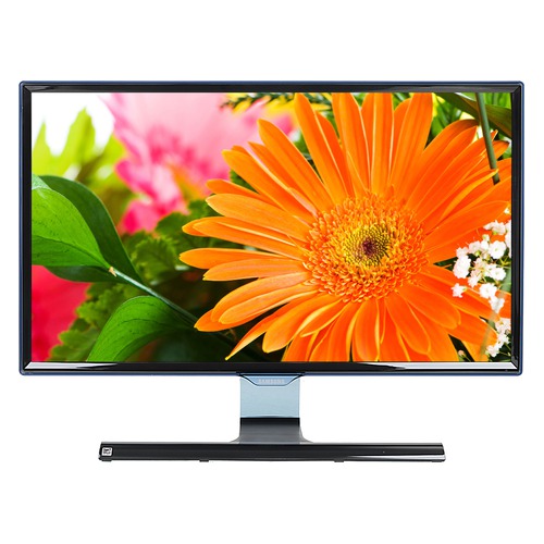 Монитор SAMSUNG S24E390HL "R", 23.6", черный и черный/синий [ls24e390hlo/ru]