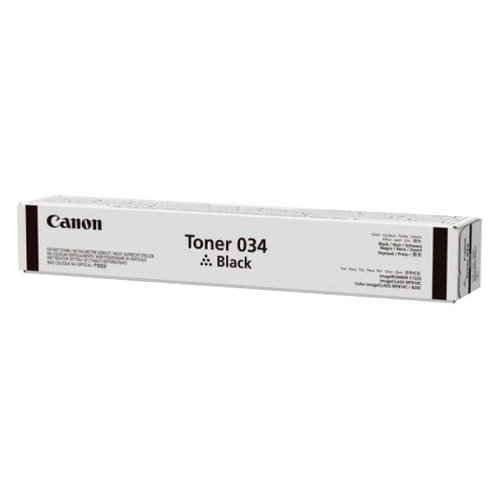 Тонер CANON 034, для iR C1225iF, черный, туба