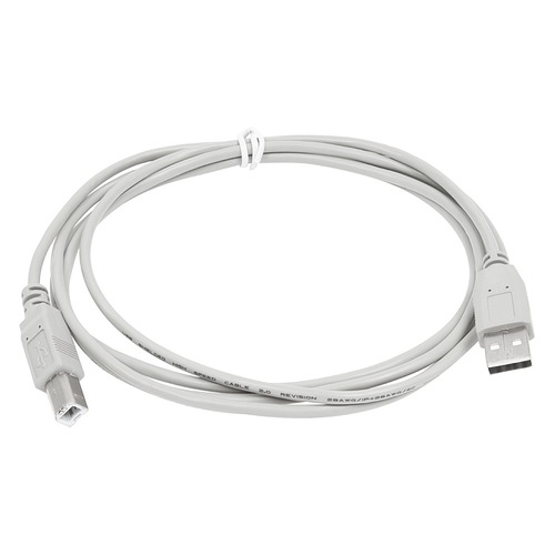 Кабель USB2.0 USB A(m) - USB B(m), 1.8м, серый