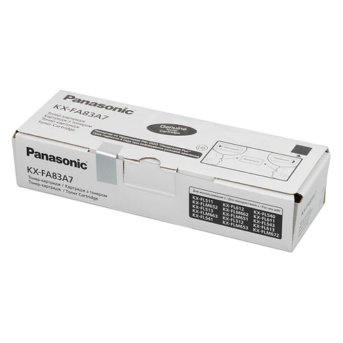 Картридж PANASONIC KX-FA83A, черный [kx-fa83a7]