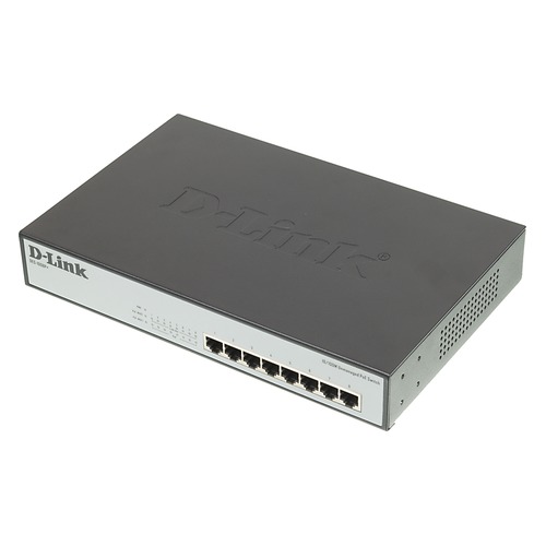 Коммутатор D-LINK DES-1008P+/A1A