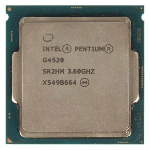 Процессор INTEL Pentium Dual-Core G4520, LGA 1151, OEM [cm8066201927407s r2hm]