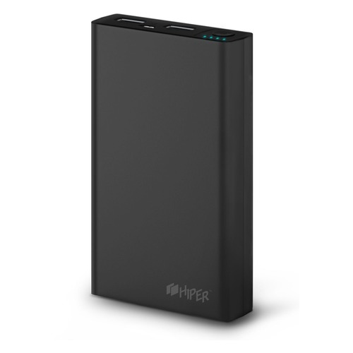 Внешний аккумулятор (Power Bank) HIPER RP10000, 10000мAч, черный [rp10000 black]