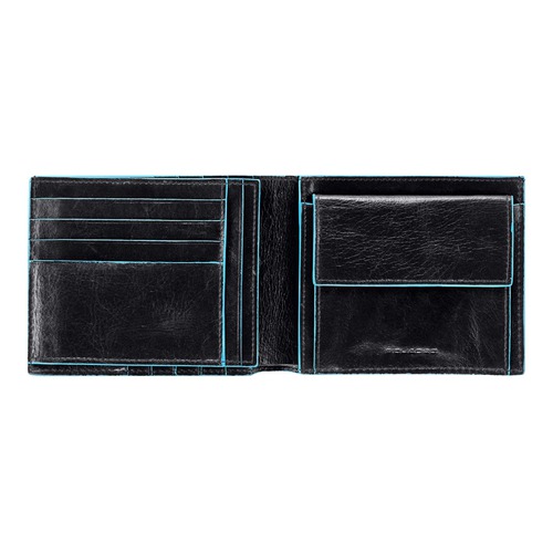 Кошелек мужской Piquadro Blue Square PU1240B2/N черный натур.кожа