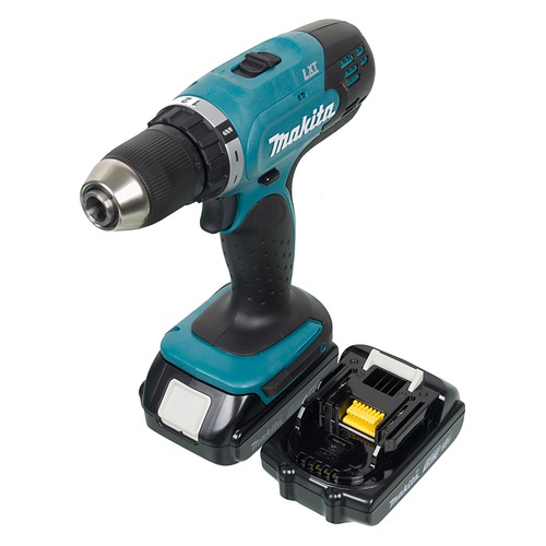 Дрель-шуруповерт MAKITA DDF453SYE, с двумя аккумуляторами