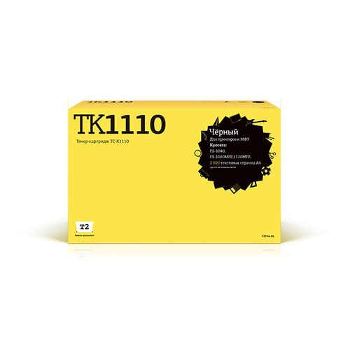 Картридж T2 TC-K1110, TK-1110, черный