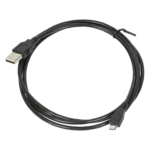 Кабель micro USB B (m), USB A(m), 1.5м, черный