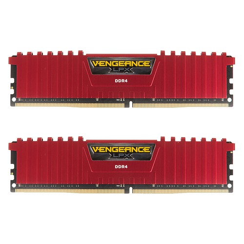 Модуль памяти CORSAIR Vengeance LPX CMK8GX4M2A2400C14R DDR4 - 2x 4Гб 2400, DIMM, Ret