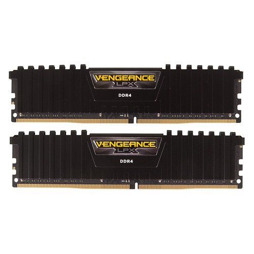 Модуль памяти CORSAIR Vengeance LPX CMK16GX4M2B3200C16 DDR4 - 2x 8Гб 3200, DIMM, Ret