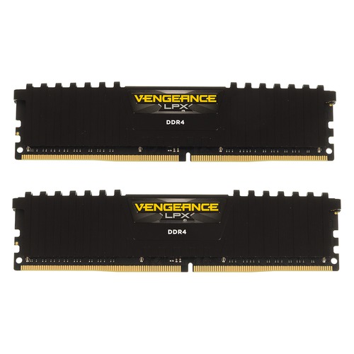 Модуль памяти CORSAIR Vengeance LPX CMK16GX4M2B3000C15 DDR4 - 2x 8Гб 3000, DIMM, Ret