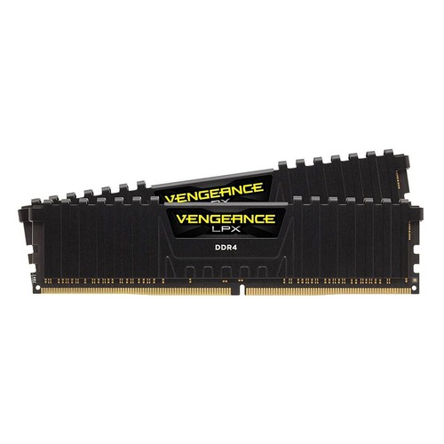 Модуль памяти CORSAIR Vengeance LPX CMK32GX4M2A2666C16 DDR4 - 2x 16Гб 2666, DIMM, Ret