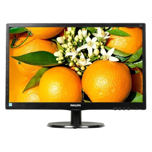 Монитор PHILIPS 223V5LHSB2 (00/01) 21.5", черный