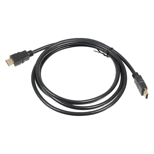 Кабель аудио-видео HDMI (m) - HDMI (m) , ver 1.4, 2м, GOLD черный