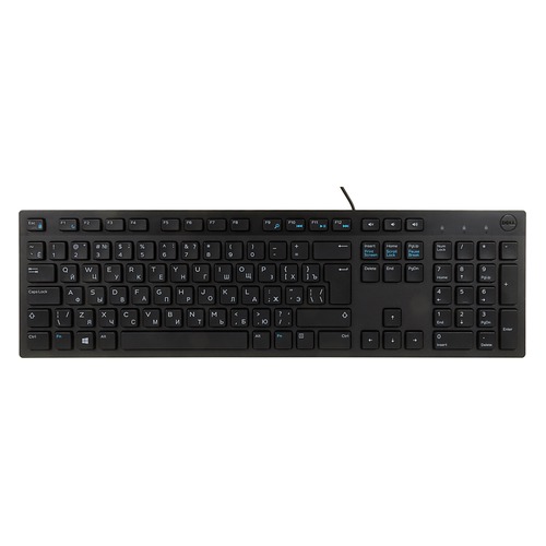 Клавиатура DELL KB216, USB, черный [580-adgr]