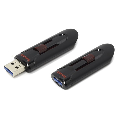 Флешка USB SANDISK Cruzer Glide 16Гб, USB3.0, черный [sdcz600-016g-g35]