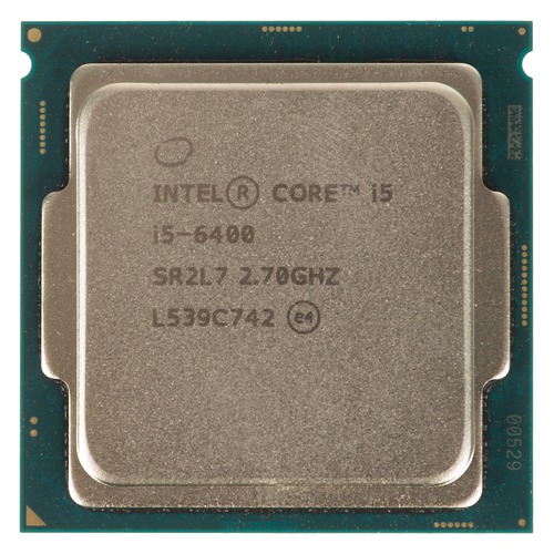 Процессор INTEL Core i5 6400, LGA 1151, OEM [cm8066201920506s r2l7]