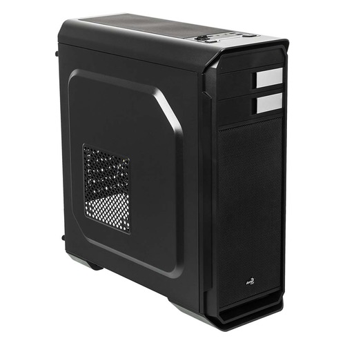 Корпус ATX AEROCOOL AERO-500, Midi-Tower, без БП, черный