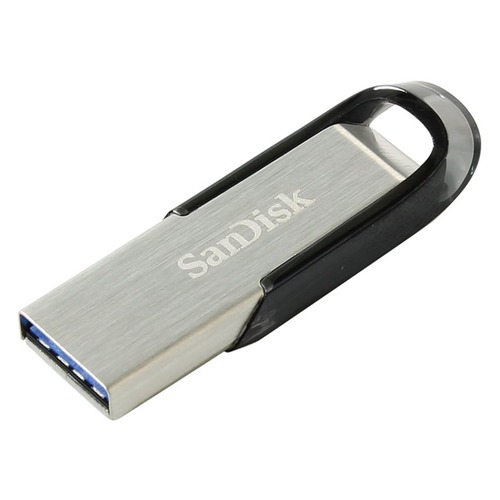 Флешка USB SANDISK Cruzer Ultra Flair 32Гб, USB3.0, серебристый и черный [sdcz73-032g-g46]