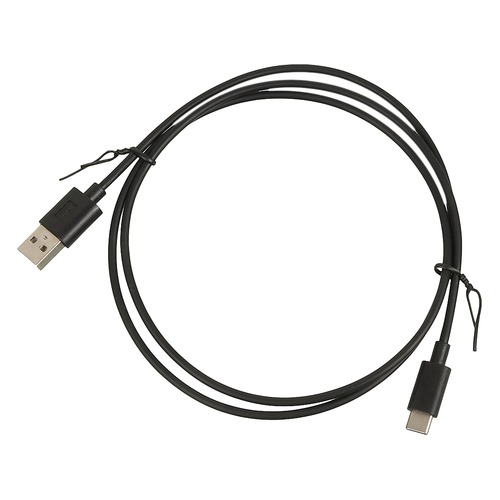 Кабель USB Type-C (m), USB A(m), 1м, черный