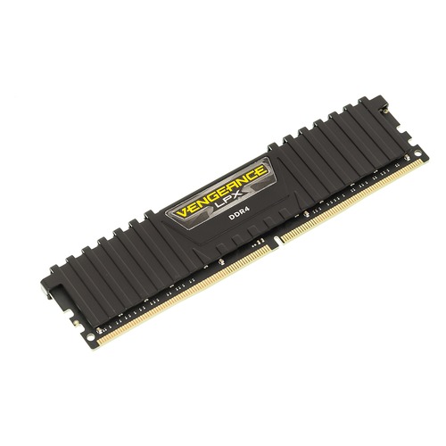 Модуль памяти CORSAIR Vengeance LPX CMK16GX4M1A2400C14 DDR4 - 16Гб 2400, DIMM, Ret