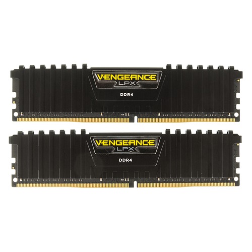 Модуль памяти CORSAIR Vengeance LPX CMK16GX4M2A2400C16 DDR4 - 2x 8Гб 2400, DIMM, Ret