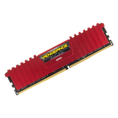 Модуль памяти CORSAIR Vengeance LPX CMK4GX4M1A2400C16R DDR4 - 4Гб 2400, DIMM, Ret