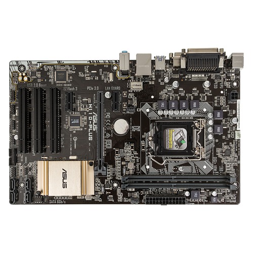 Материнская плата ASUS H110-PLUS, LGA 1151, Intel H110, ATX, Ret