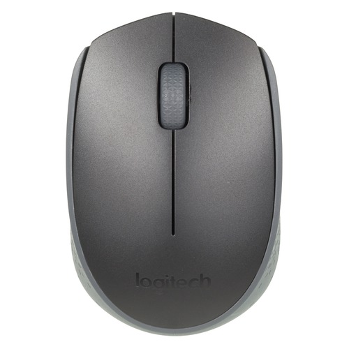 Мышь LOGITECH M171, оптическая, беспроводная, USB, черный [910-004424]