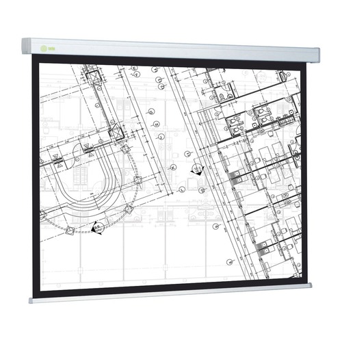 Экран CACTUS Wallscreen CS-PSW-104x186, 186х104.6 см, 16:9, настенно-потолочный белый