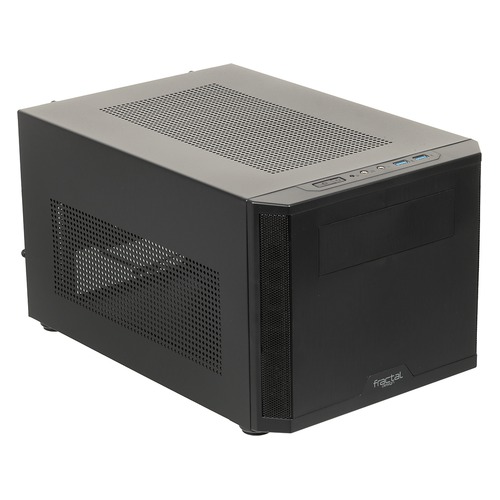 Корпус miniITX FRACTAL DESIGN Core 500, Midi-Tower, без БП, черный