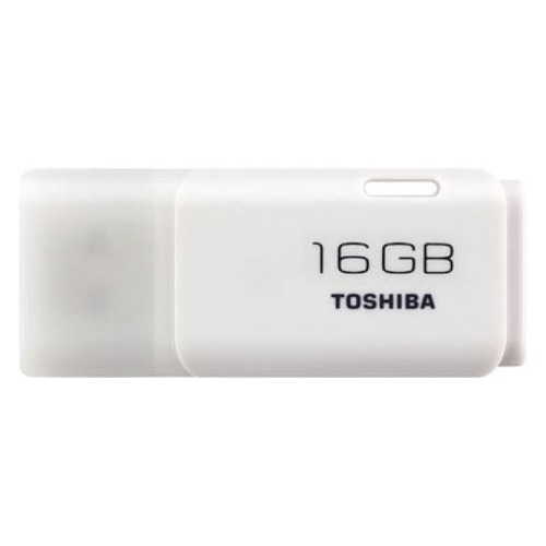 Флешка USB TOSHIBA Hayabusa U202 16Гб, USB2.0, белый [thn-u202w0160e4]