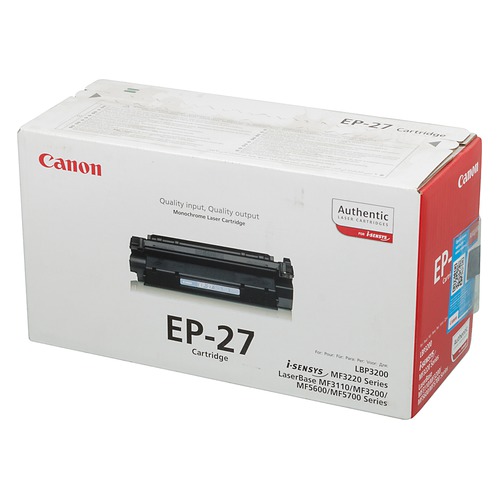 Картридж CANON EP-27, черный [8489a002]