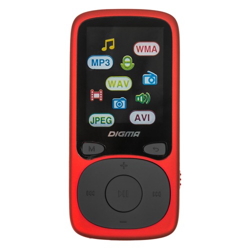 MP3 плеер DIGMA B3 flash 8Гб красный [b3rd]