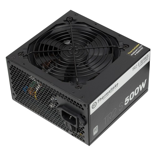 Блок питания THERMALTAKE TR2 S, 500Вт, 120мм, черный, retail [ps-trs-0500npcweu**]