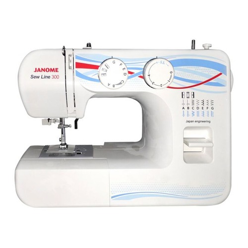 Швейная машина JANOME Sew Line 300 белый