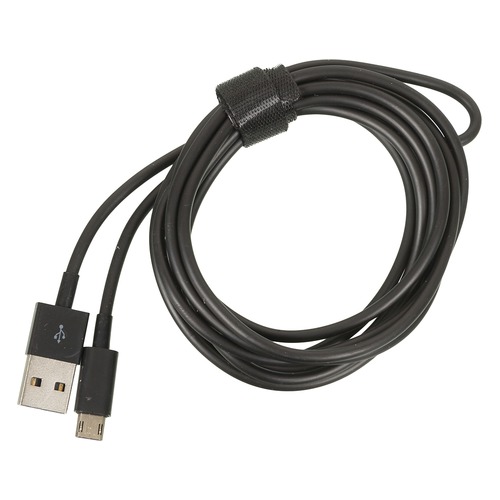 Кабель DEPPA micro USB B (m), USB A(m), 2.0м, черный [72213]