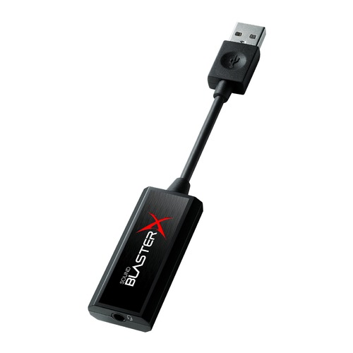 Звуковая карта USB CREATIVE Sound BlasterX G1, 7.1, Ret [70sb171000000]
